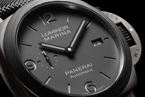 panerai titanium price|Panerai luminor marina titanium.